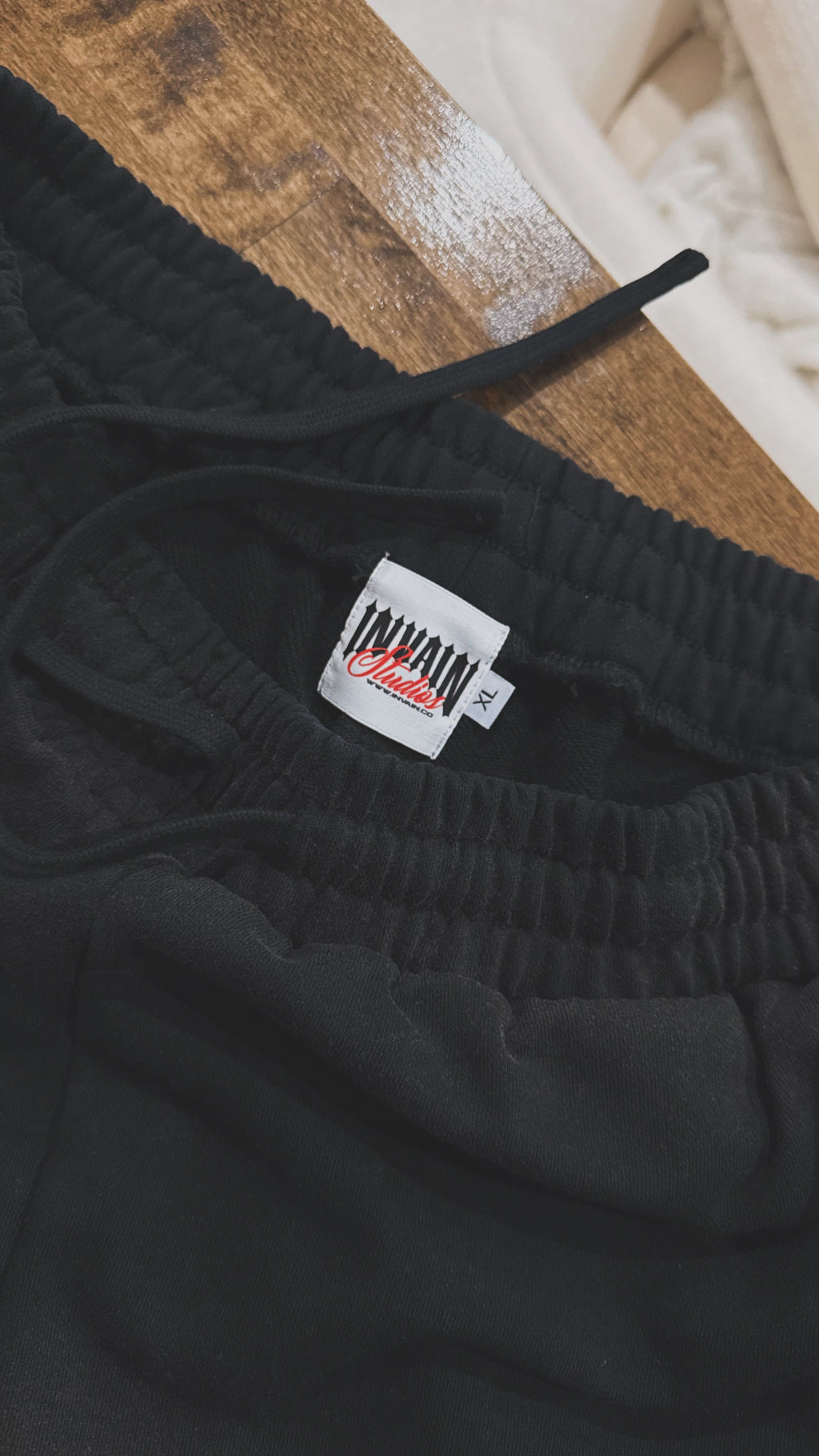 SUN FADE RAW EDGE SWEATPANTS