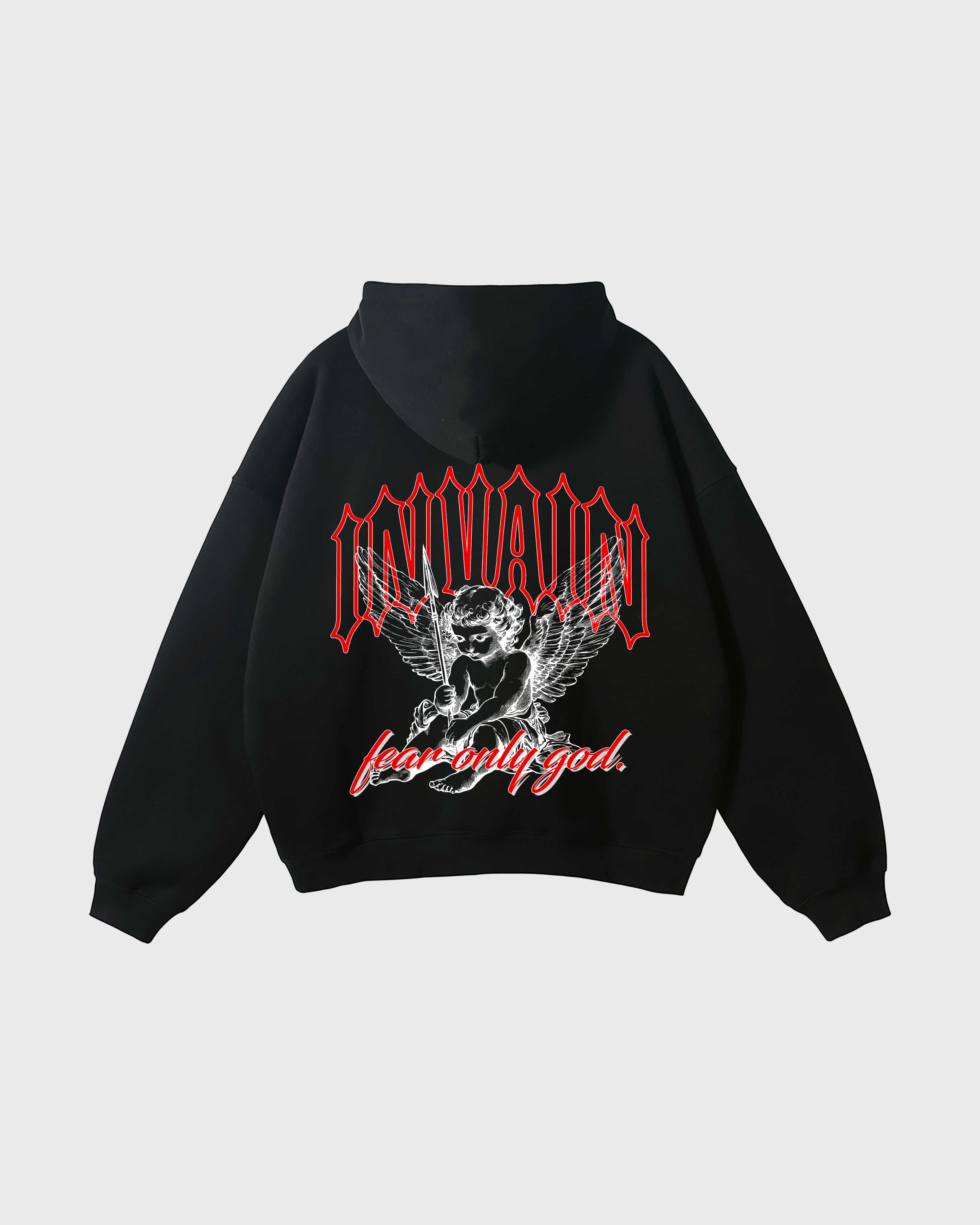 THE LAST ARROW BLACK HOODIE