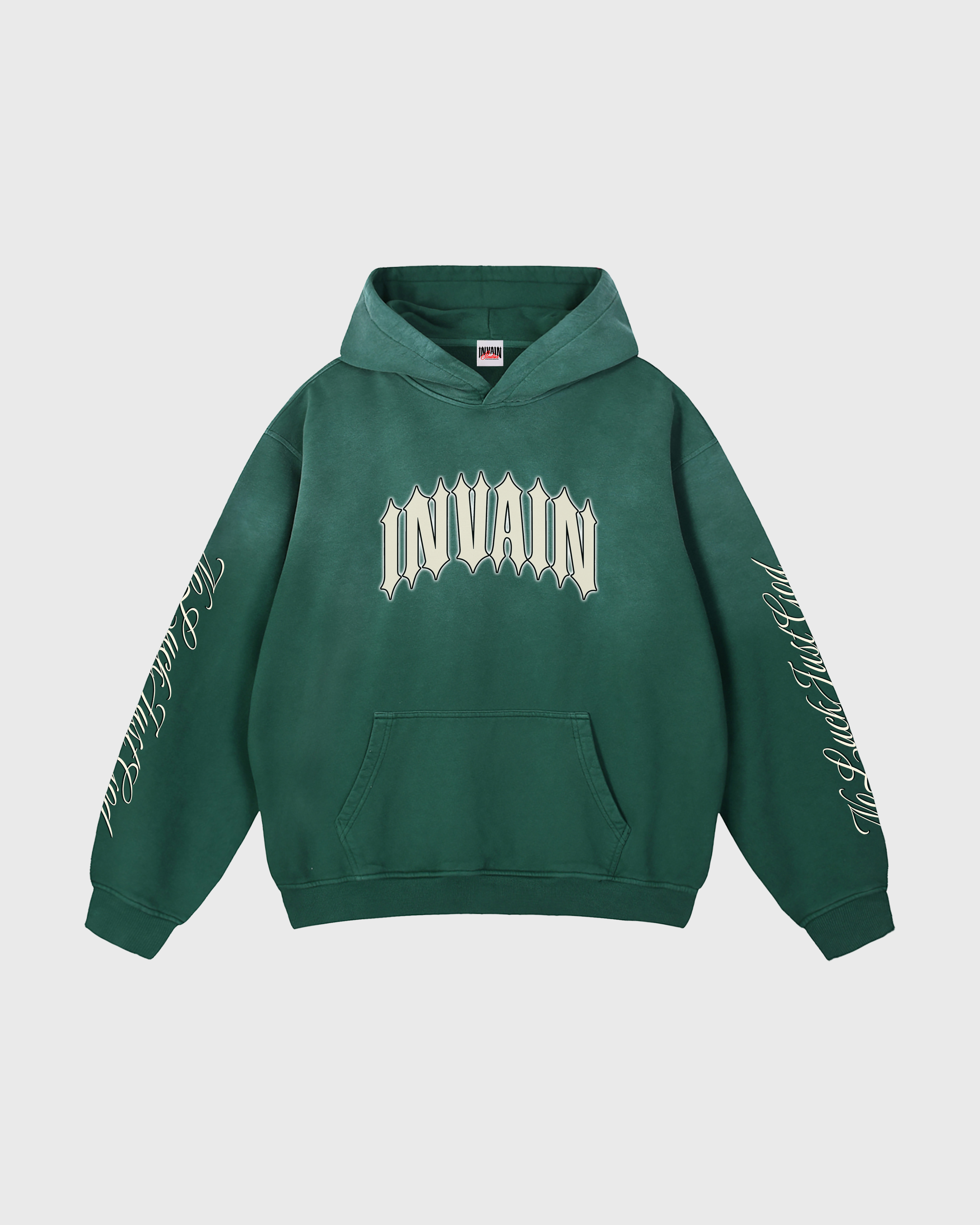 NO LUCK JUST GOD HOODIE