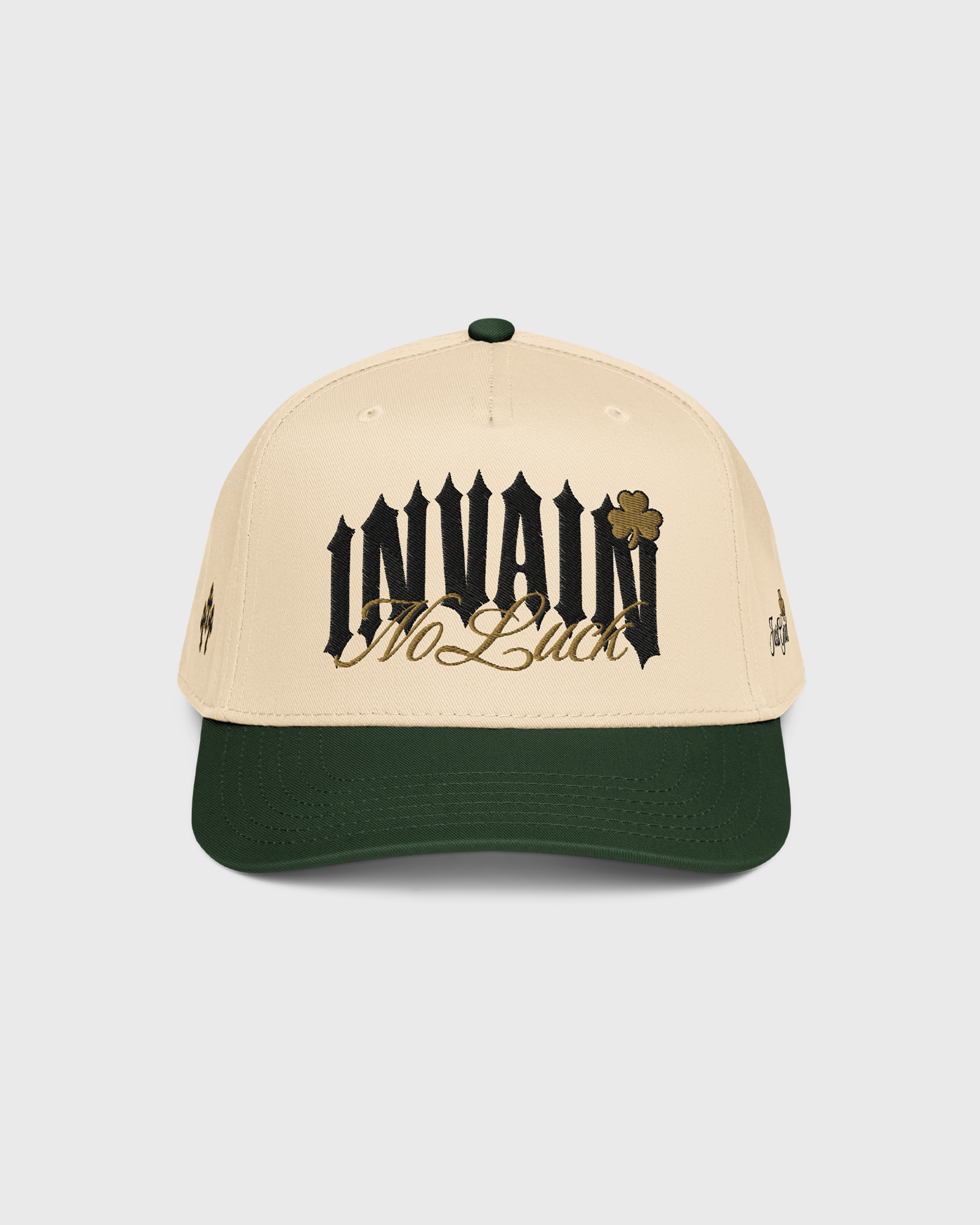 NO LUCK JUST GOD HAT