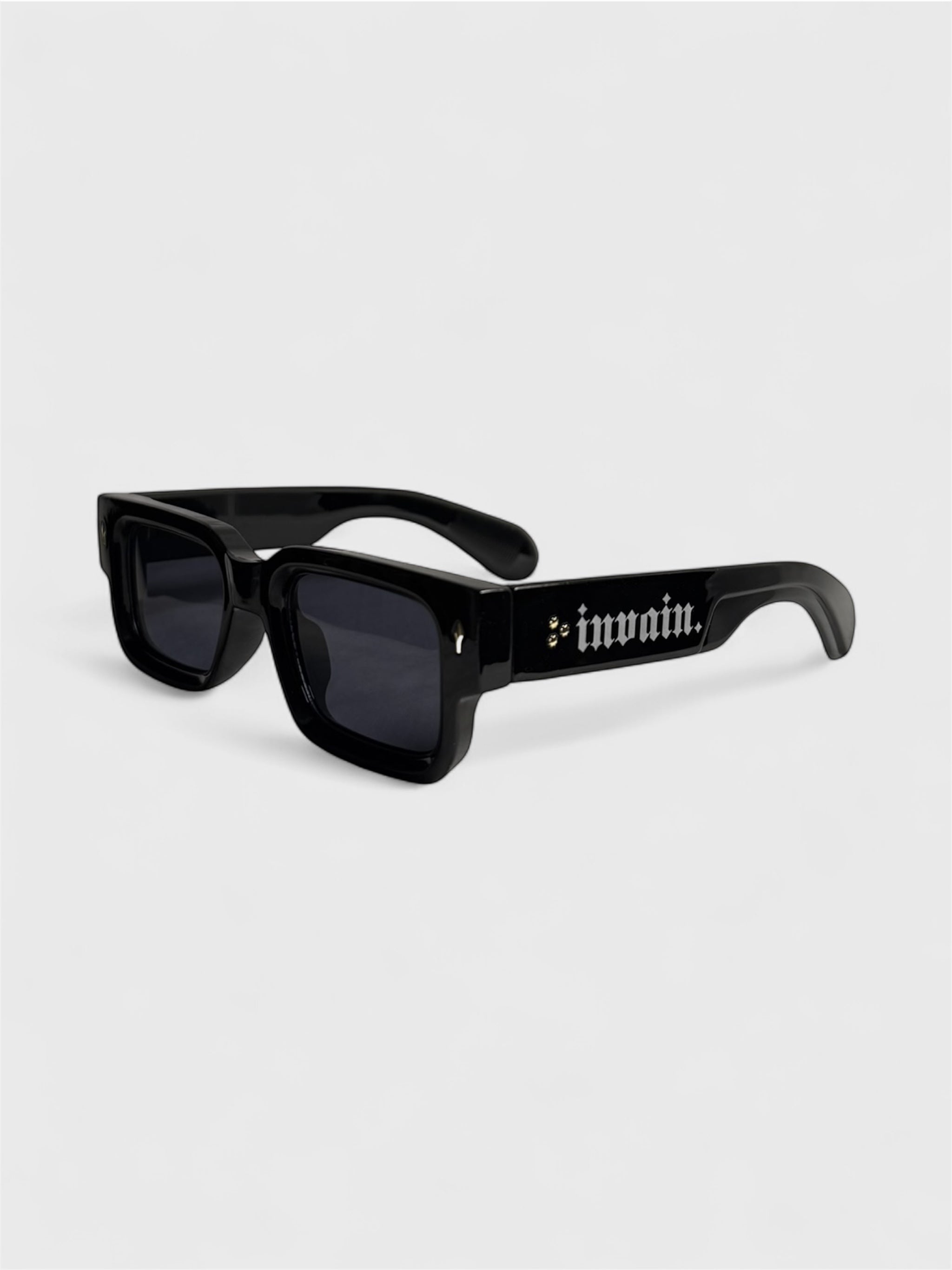 INVAIN BLACK SUNGLASSES W/HARDCASE